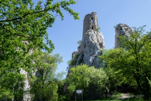 Castle Ruins, Sirotci hradek, Klentice 