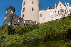 Chateau Zleby, short visit of the castle and its park