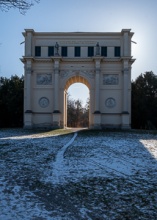 Winter Stillness at the Temple of Diana