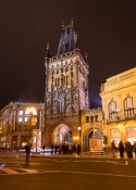 Short visit of Prague after the dark