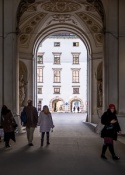 Central Vienna, Hofburg, Austria, street photo